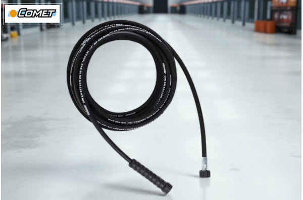 Рукав высокого давления Comet 2SN8; 22х1,5 г- 22х1,5г; 15м + защита от изгиба