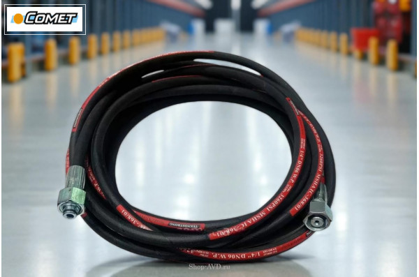 Рукав высокого давления Comet 2SN6; 22х1,5 г под ключ - 22х1,5г под ключ; 20м