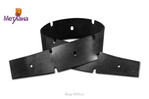 Водосборная резинка передняя Метлана М50 (резина)