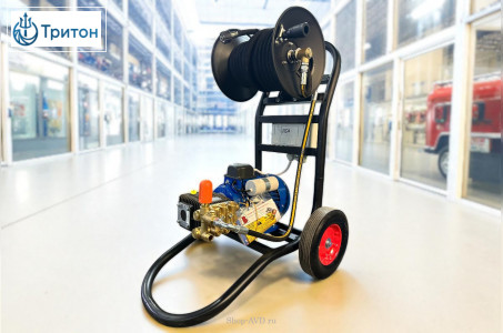 АВД Тритон В 10/160 ВР 3 N (на тележке + катушка + блок электрики с тепловым реле)