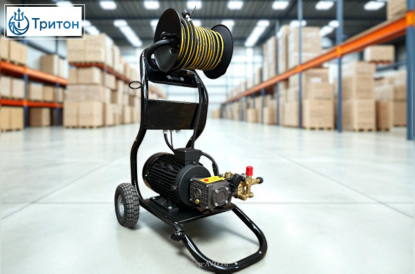 АВД Тритон М 21/250 ВР 11 ( на тележке, катушка 30 м, аварийный клапан, манометр, фильтр)