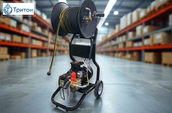 АВД Тритон Т 15/200 TS 5.5 Т (На тележке с барабаном + фильр+ переходник)