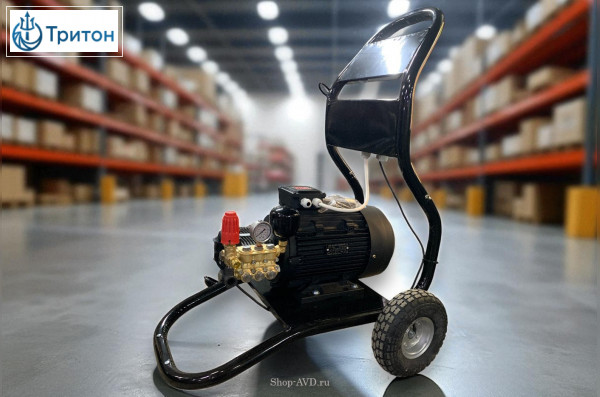 АВД Тритон Т 15/250 TS 7.5 Т (на тележке, с манометром, электрика с теплозащитой)