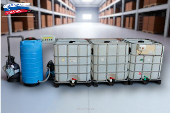 АРОС 3 + ПО-3 (поверхностный отстойник для автомойки)