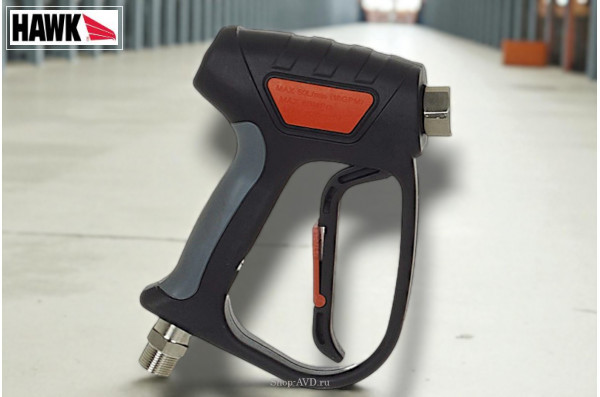 Пистолет распылительный в/давления 600 бар 60 л/мин 22х1,5М - 1/2F (4013300000)