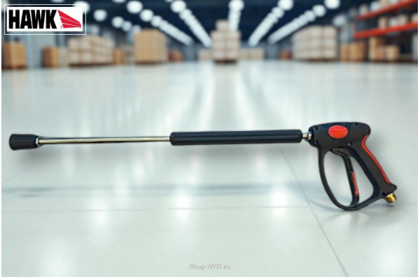 Пистолет в/давления (аналог ML955) M22X1,5 600 мм в сборе с вращ.