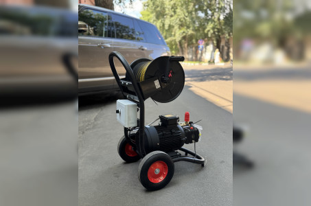 АВД Тритон Т 15/200 TS 5.5 Т (на тележке + электрика с тепловым реле + Выключатель потока + фильтр)