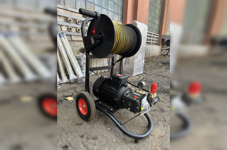 АВД Тритон Т 15/200 TS 5.5 Т (на тележке + электрика с тепловым реле + Выключатель потока + фильтр)