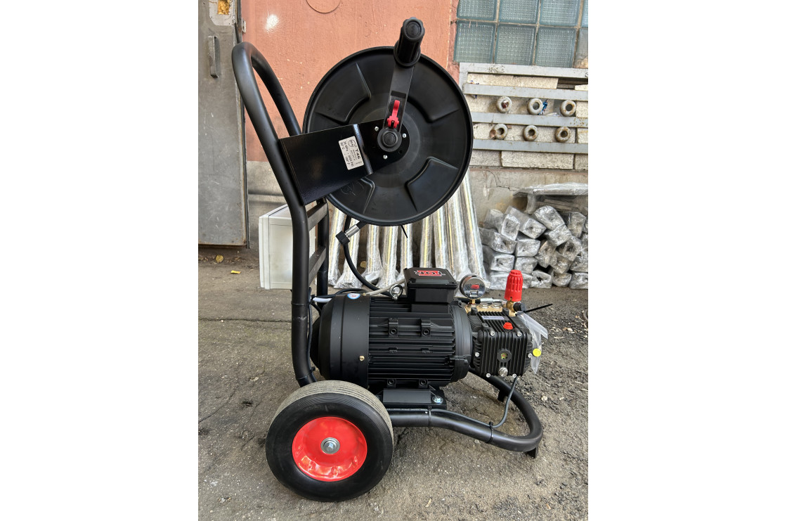 АВД Тритон Т 15/200 TS 5.5 Т (на тележке + электрика с тепловым реле + Выключатель потока + фильтр)