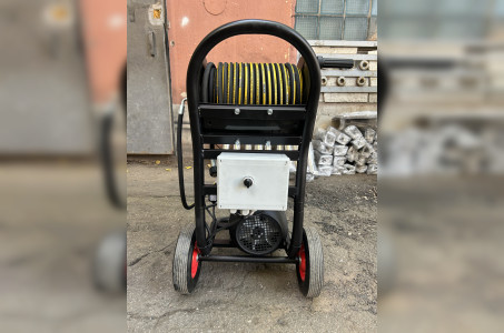 АВД Тритон Т 15/200 TS 5.5 Т (на тележке + электрика с тепловым реле + Выключатель потока + фильтр)