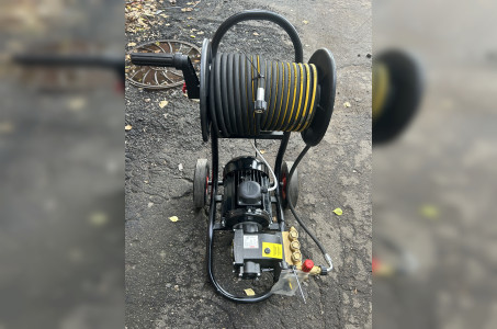 АВД Тритон Н 15/200 TS 5.5 N (на тележке с барабаном 30м на двигателе Николини)