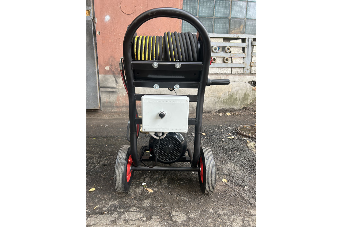 АВД Тритон Н 15/200 TS 5.5 N (на тележке с барабаном 30м на двигателе Николини)