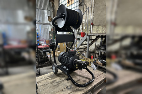 АВД ТРИТОН H 21/200 TS 7.5 T   (на тележке, электрика с теплозащитой)