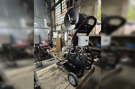 АВД ТРИТОН H 21/200 TS 7.5 T   (на тележке, электрика с теплозащитой)