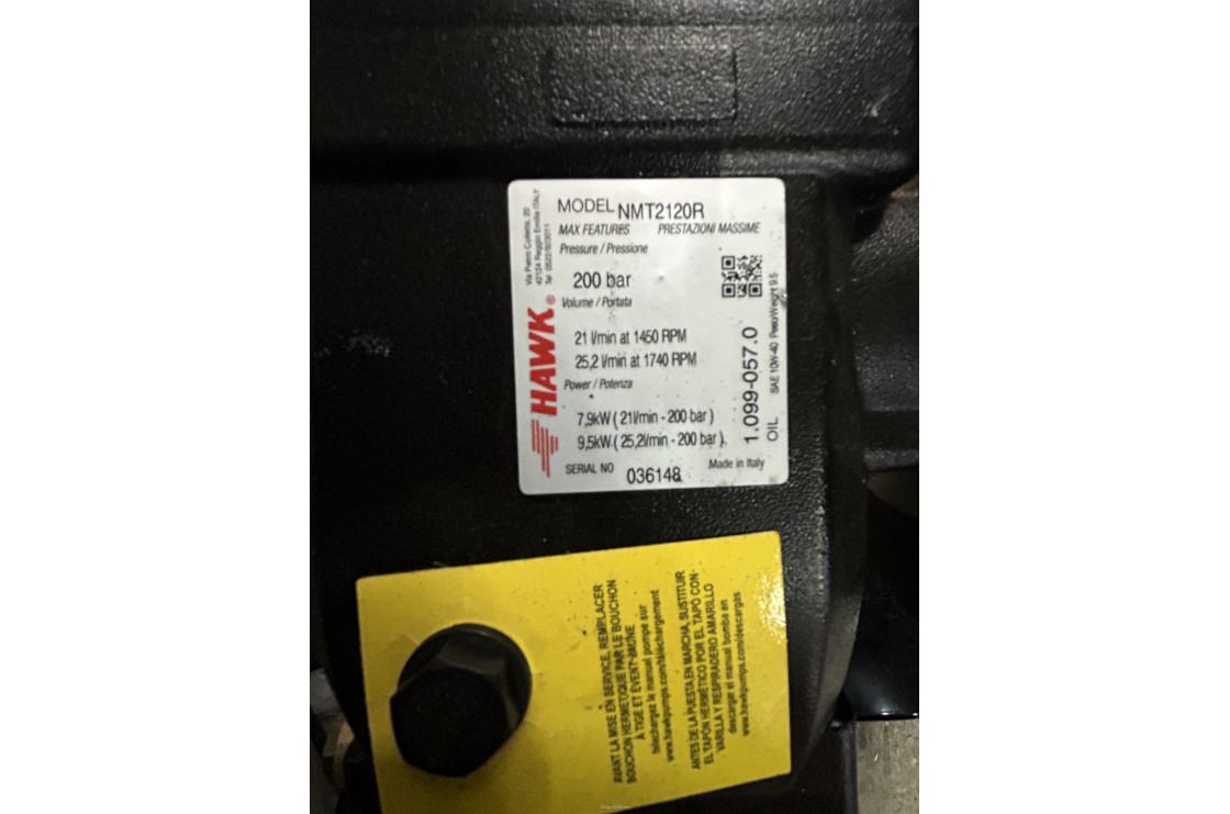 АВД ТРИТОН H 21/200 TS 7.5 T   (на тележке, электрика с теплозащитой)