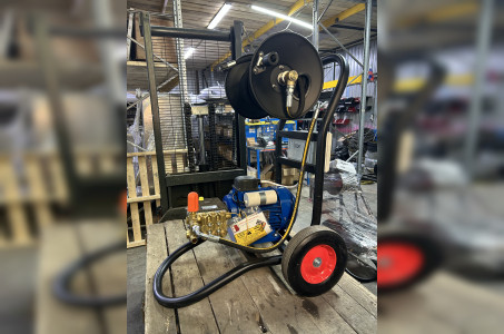 АВД Тритон В 10/160 ВР 3 N (на тележке + катушка + блок электрики с тепловым реле)