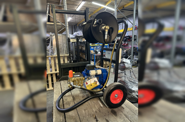 АВД Тритон В 10/160 ВР 3 N (на тележке + катушка + блок электрики с тепловым реле)