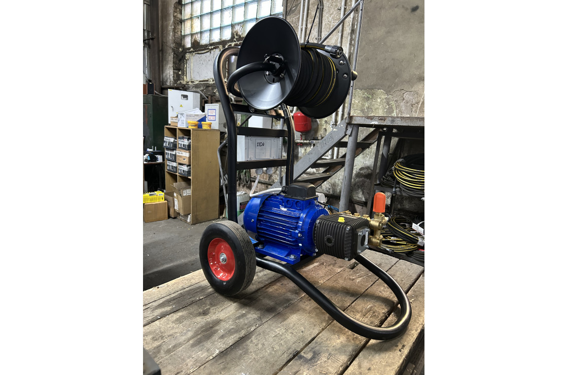 АВД Тритон В 10/160 ВР 3 N (на тележке + катушка + блок электрики с тепловым реле)