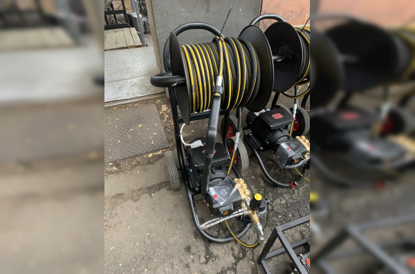 АВД Тритон T15/200 TS 5.5 T ( на раме, термоклапан, электрика с теплозащитой IP 65 380 в, провод 4х-жильный 3 метра)