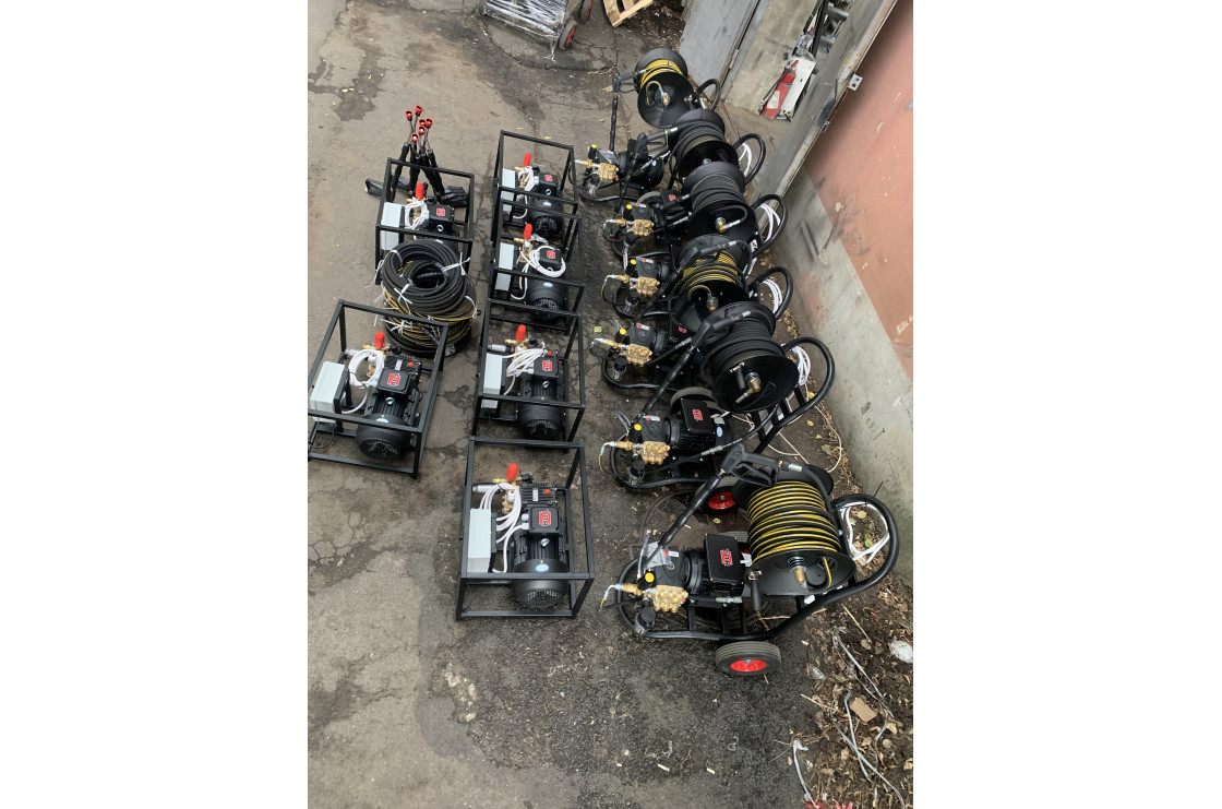 АВД Тритон T15/200 TS 5.5 T ( на раме, термоклапан, электрика с теплозащитой IP 65 380 в, провод 4х-жильный 3 метра)