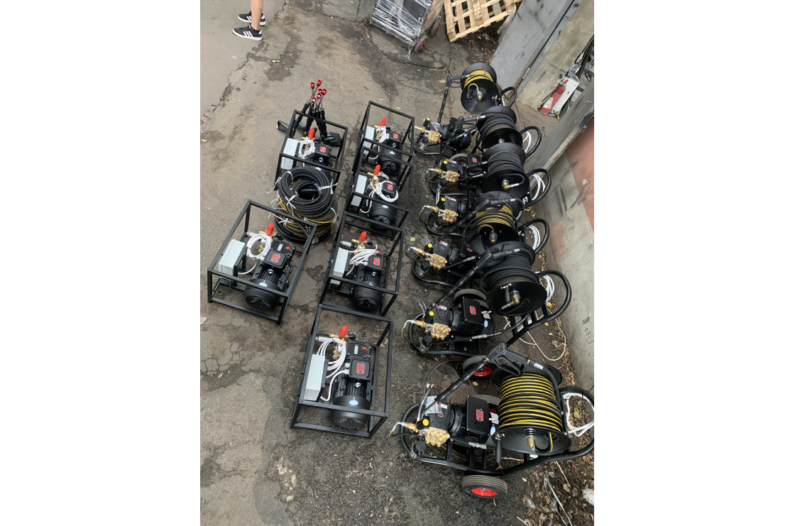 АВД Тритон T15/200 TS 5.5 T ( на раме, термоклапан, электрика с теплозащитой IP 65 380 в, провод 4х-жильный 3 метра)