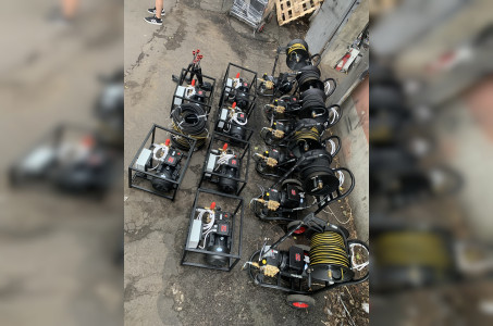 АВД Тритон AR 15/200 TS 5.5 T ( на раме, термоклапан, электрика с теплозащитой IP 65 380 в, провод 4х-жильный 3 метра)