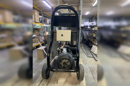 АВД Тритон Т 15/250 TS 7.5 Т (на тележке, с манометром, электрика с теплозащитой)