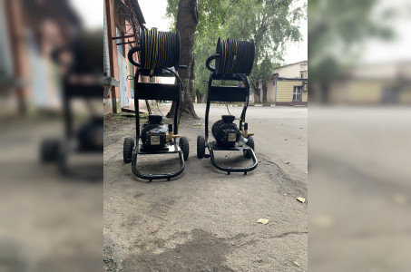 АВД ТРИТОН T 15/250 T 7.5  (манометром, на тележке)