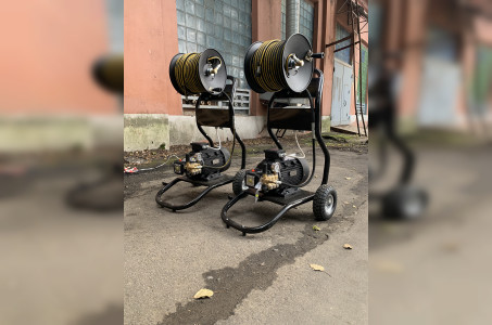 АВД ТРИТОН T 15/250 T 7.5  (манометром, на тележке)