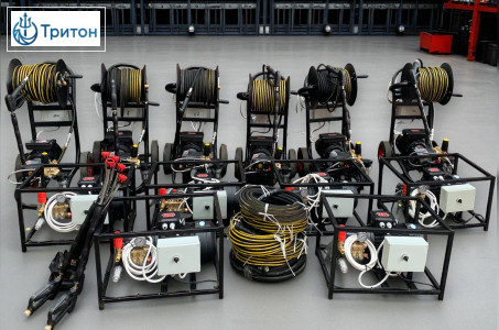 АВД Тритон AR 15/200 TS 5.5 T ( на раме, термоклапан, электрика с теплозащитой IP 65 380 в, провод 4х-жильный 3 метра)