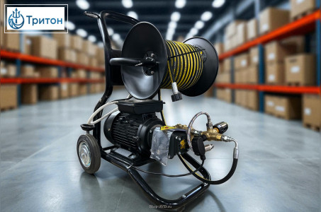 АВД ТРИТОН AR 14/16 TS 3.0 T (тележка-кисар + катушка 30 м + блок электрики с тепловым реле + фильтр + переходник )