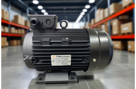 Электродвигатель Titan (7кВт, 380/220В, 1450об/мин, п.в. 24мм, Dфл 87/61мм, H112L)