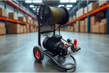 АВД Тритон Т 15/200 TS 5.5 Т (на тележке + электрика с тепловым реле + Выключатель потока + фильтр)