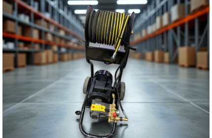 АВД Тритон M 21/250 BP 9.0 на тележке, катушка 30 м, аварийный клапан, манометр, фильтр)