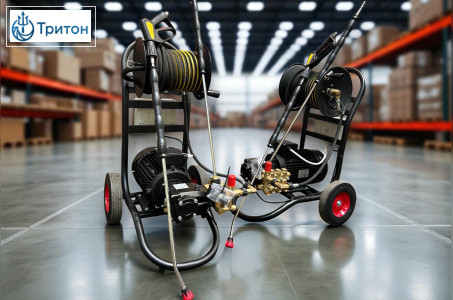 АВД ТРИТОН Н 21/200 TS Т 7.5 (на тележке с барабаном)