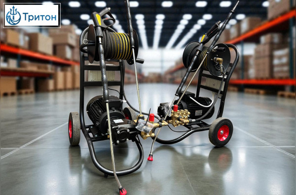 АВД ТРИТОН Н 21/200 TS Т 7.5 (на тележке с барабаном)