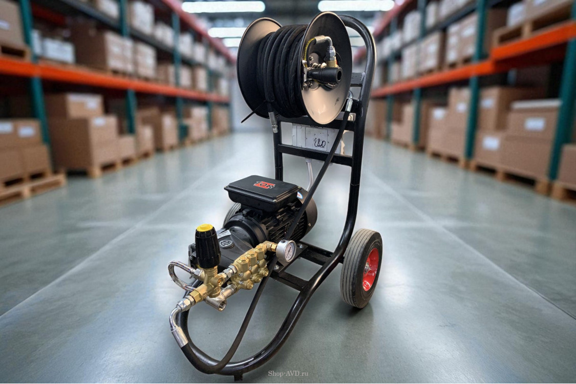АВД Тритон AR 14/160 T 5.5 (на тележке с барабаном)