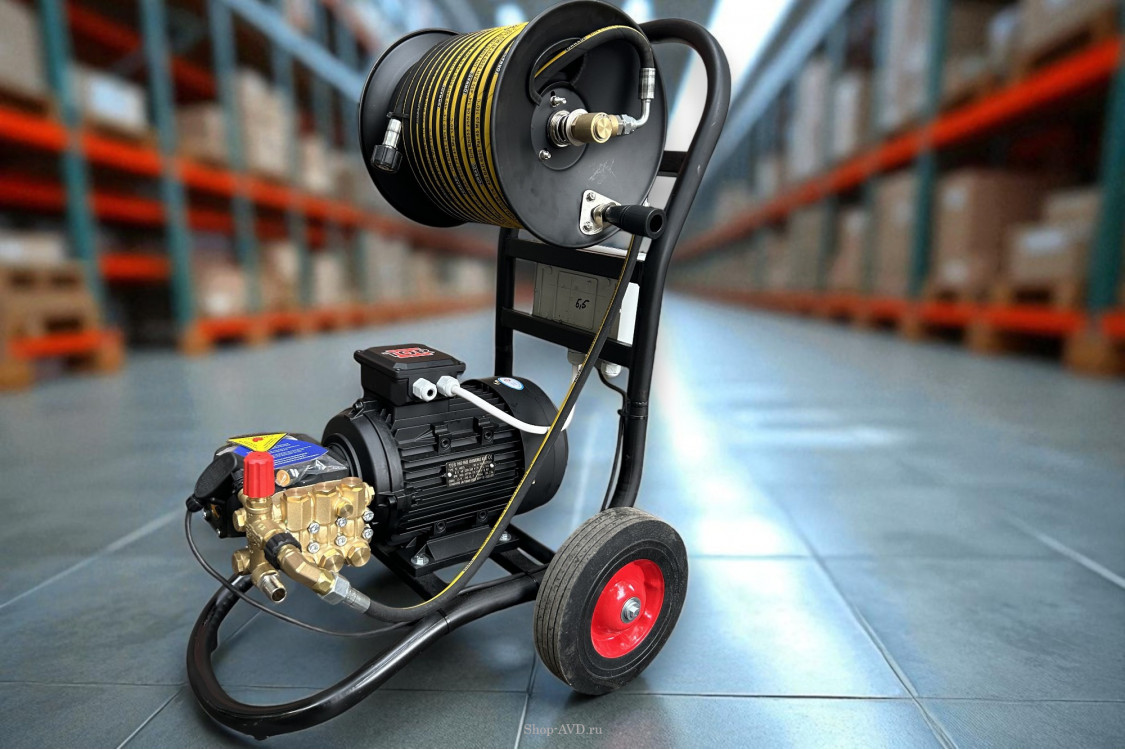 АВД ТРИТОН AR 15/200 T 5.5  (на тележке с барабаном)