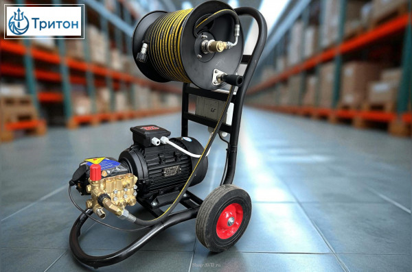 АВД ТРИТОН AR 15/200 T 5.5  (на тележке с барабаном)