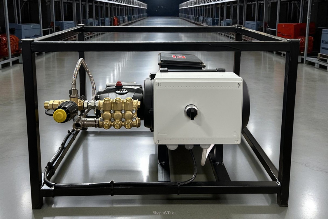 АВД ТРИТОН AR 14/160 T 3  ( на раме, электрика с теплозащитой)