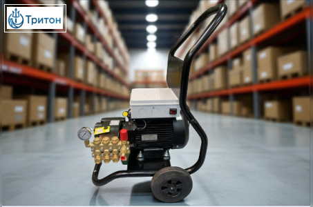 Мойка АВД Тритон H R 170 бар, 14 л/мин. 4 кВт
