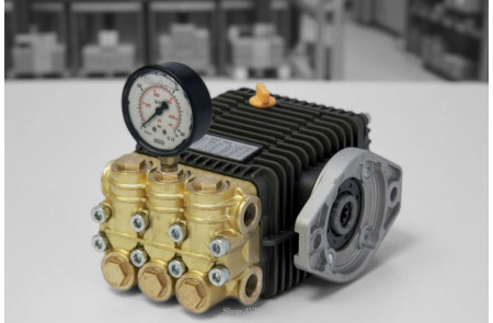 Насос высокого давления WHY 1520 (манометр + опоры) 