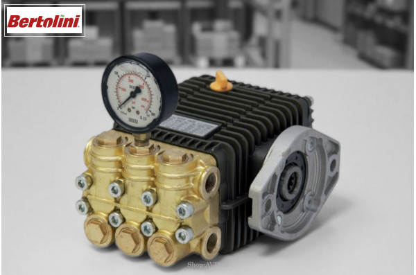 Насос высокого давления WHY 1520 (манометр + опоры) 