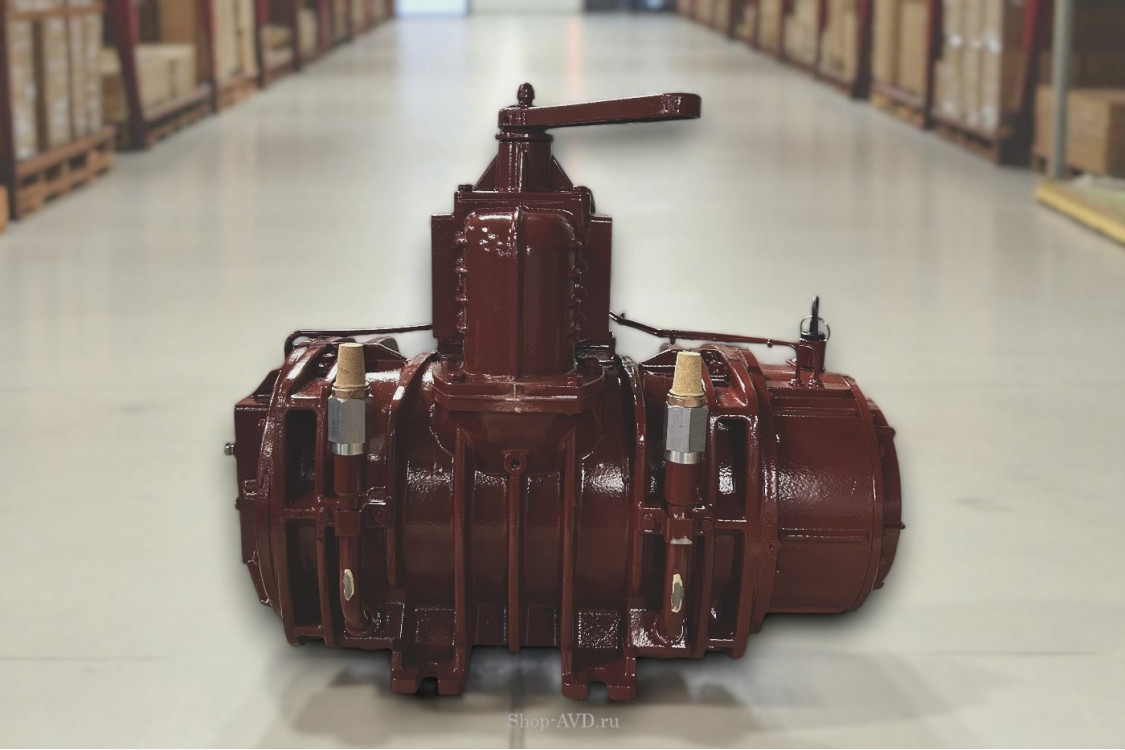 Насос вакуумный JUROP PNR 124 D ATEX 1300 об/мин, левое вращение, ручной клапан