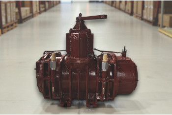 Насос вакуумный JUROP PNR 124 D ATEX. (левое вращение, ручной клапан)