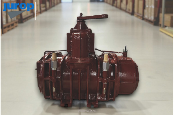 Насос вакуумный JUROP PNR 124 D ATEX 1300 об/мин, левое вращение, ручной клапан
