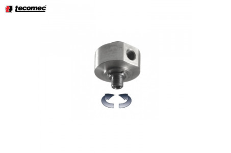 Поворотное соединение 90°, 280 бар 3/8"M-3/8"F EPDM Nickel