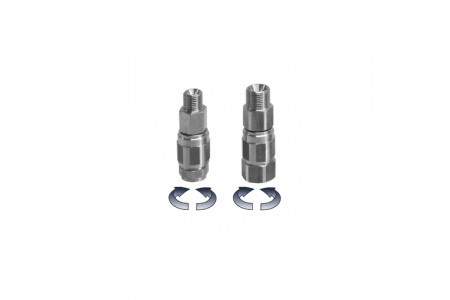 Поворотное соединение G1/4M-G1/4F (Nikel)