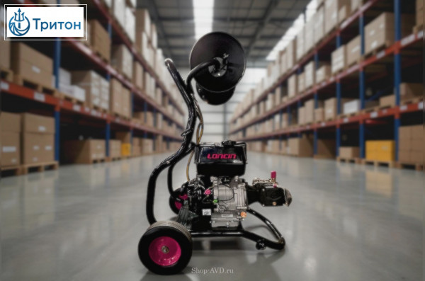 АВД Тритон AR 15/275 ВР 15.0 (тележка, катушка 15 м, манометр)