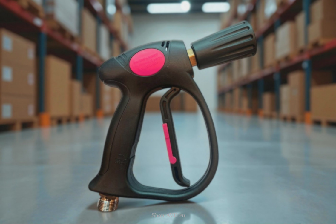 Пистолет высокого давления M22X1,5 + Разъём быстросъёмный KW